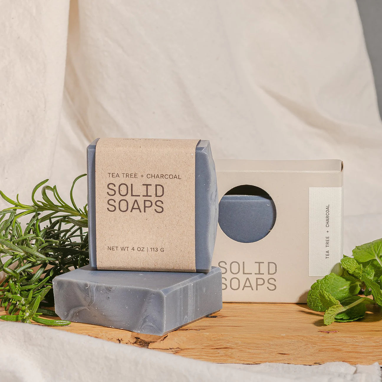 Tea Tree & Charcoal Artisan Soap