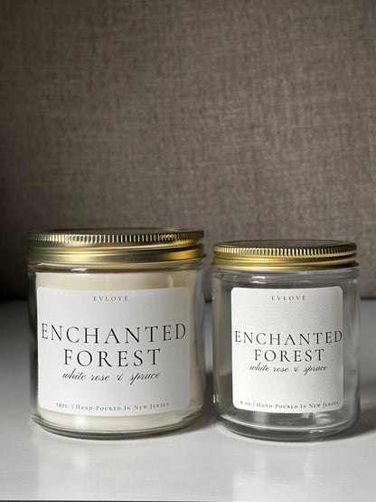 Enchanted Forest | White Rose &amp; Spruce