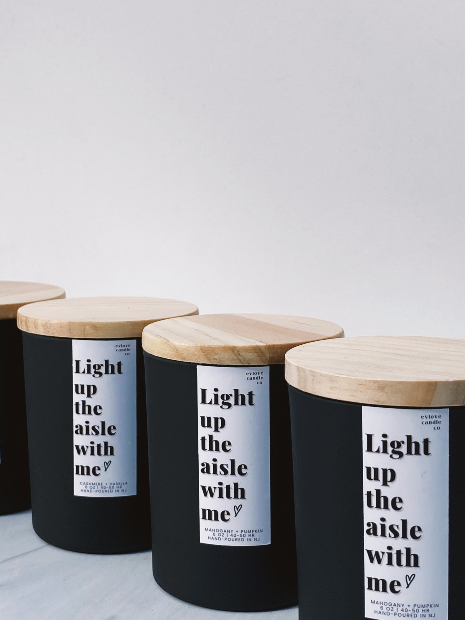 “Light Up The Aisle With Me” | Bridal Party Candles